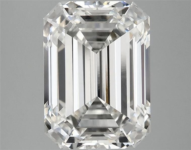 11.19 ct. emerald Lab Grown Diamond front image