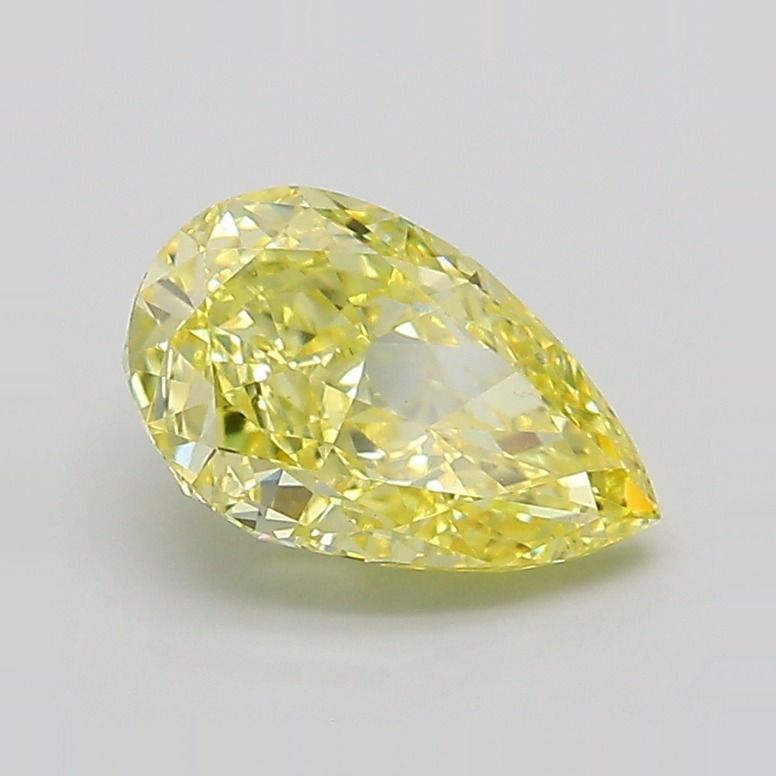1.51 CT Fancy Intense Yellow PEAR