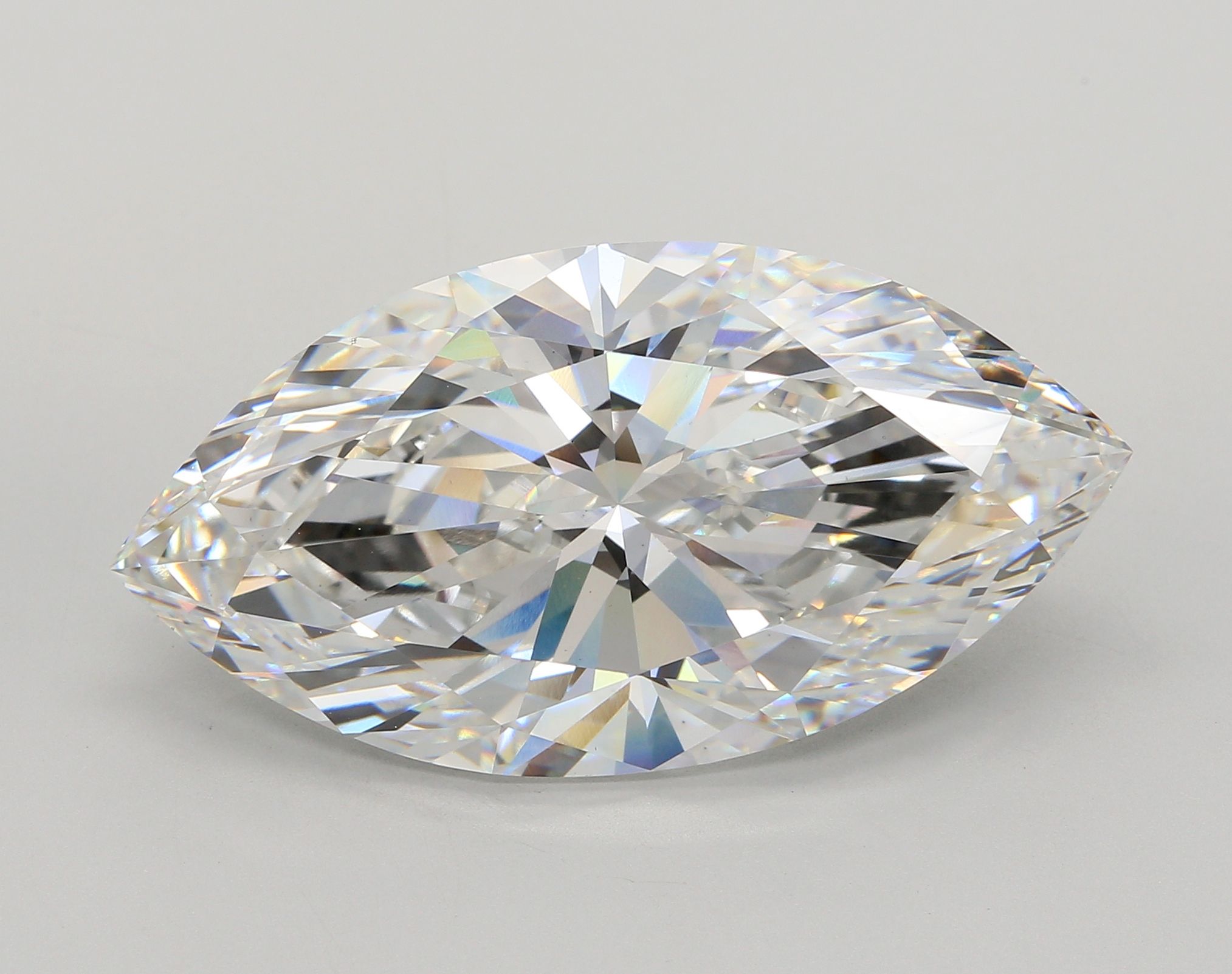 21.48 ct. marquise Lab Grown Diamond front image