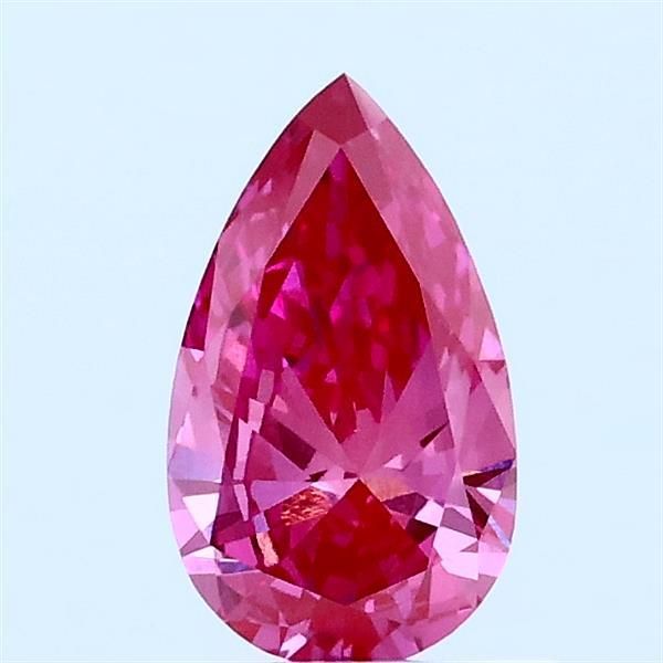 0.52 CT Fancy Vivid Pink PEAR