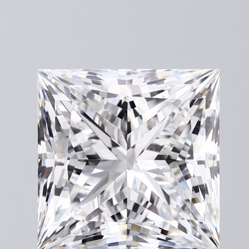 4.09 ct. princess Lab Grown Diamond front image