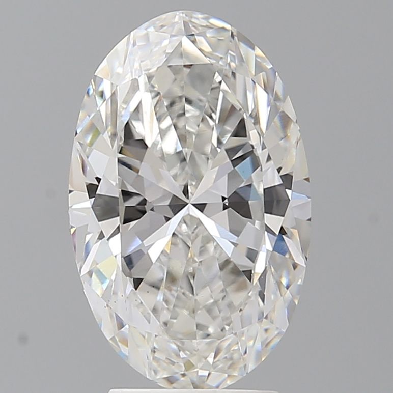 3.58 ct. oval Lab Grown Diamond front image