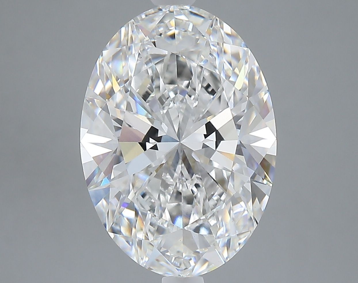 5.26 ct. oval Lab Grown Diamond front image