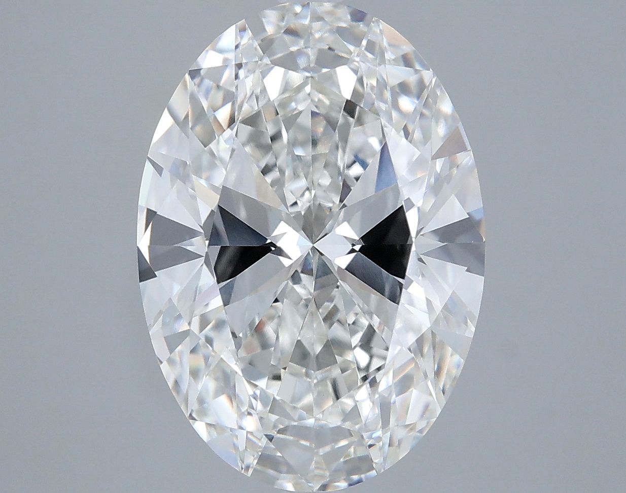 6.00 ct. oval Lab Grown Diamond front image