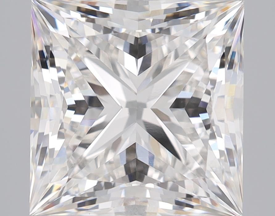5.70 ct. princess Lab Grown Diamond front image