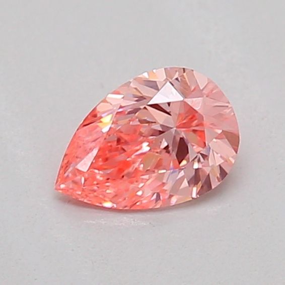 0.23 CT Fancy Vivid Pink PEAR