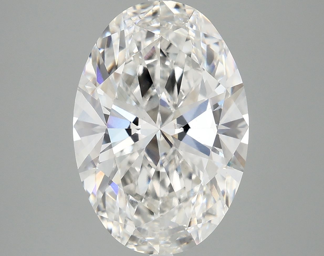 5.06 ct. oval Lab Grown Diamond front image