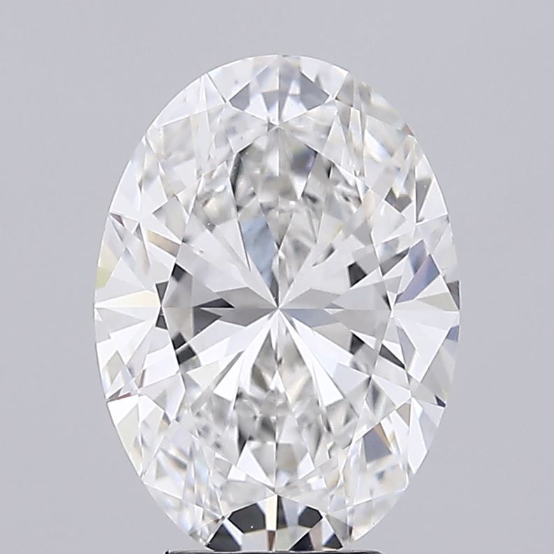 5.06 ct. oval Lab Grown Diamond front image