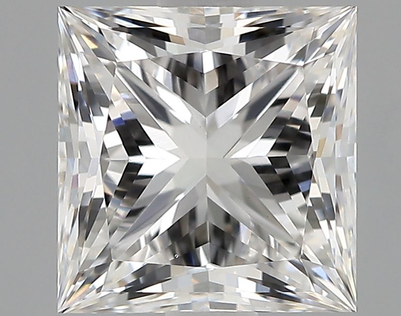 1.74 ct. princess Lab Grown Diamond front image