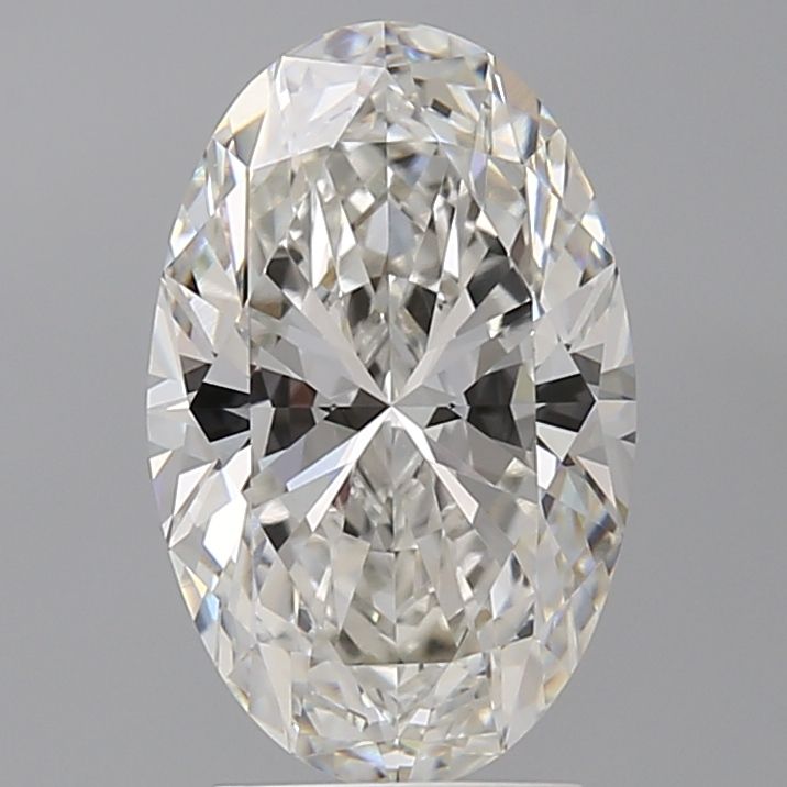 3.04 ct. oval Lab Grown Diamond front image