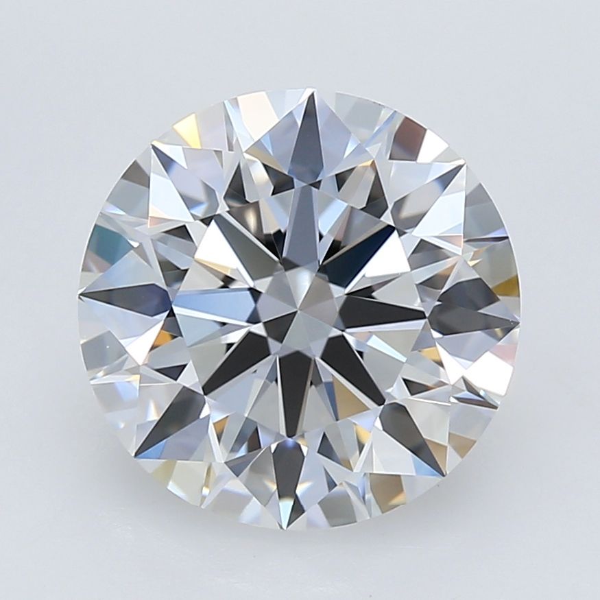 Diamant Rond 3.45 ct - Couleur D - Pureté VVS1