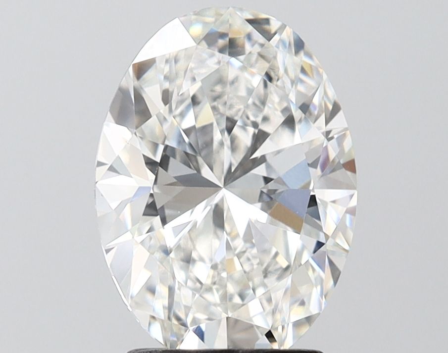2.65 ct. oval Lab Grown Diamond front image