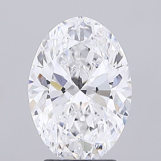 2.92 ct. oval Lab Grown Diamond front image