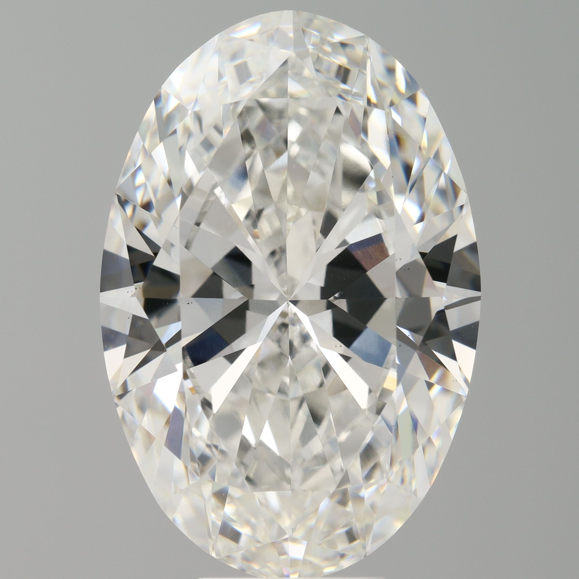 9.98 ct. oval Lab Grown Diamond front image