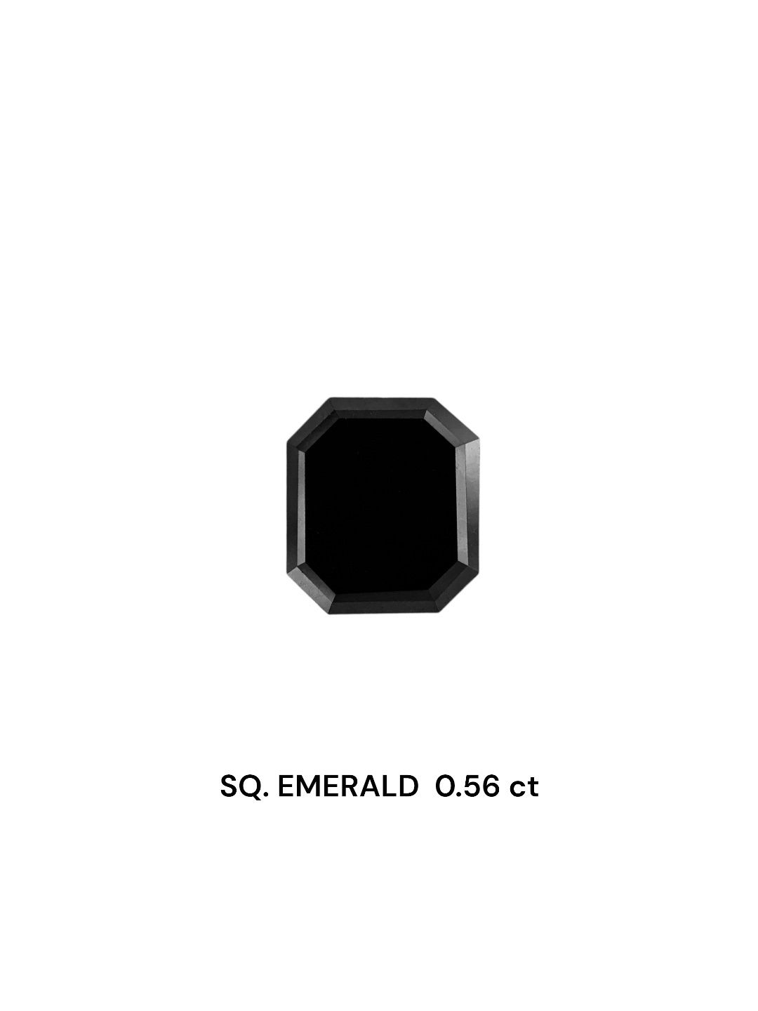 Diament 0.56 ct Fancy Black/VVS2