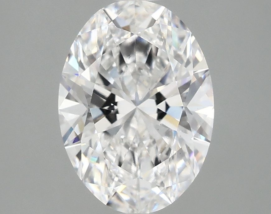 2.10 ct. oval Lab Grown Diamond front image