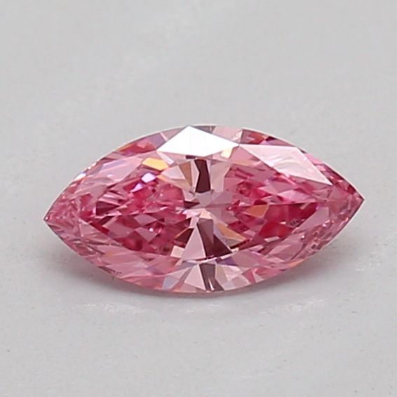 0.19 CT Fancy Vivid Pink MARQUISE
