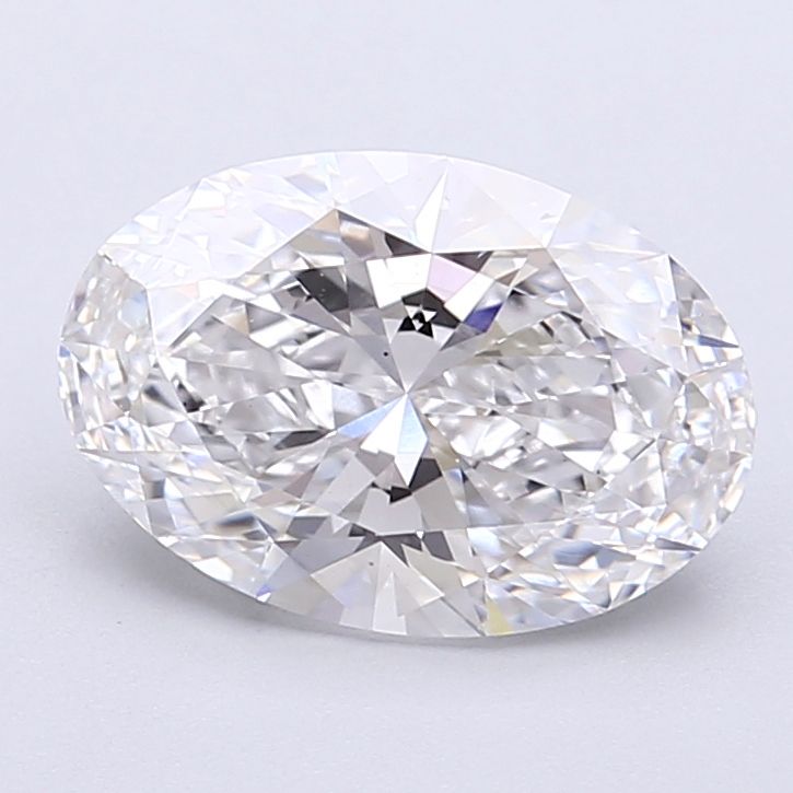 2.42 ct. oval Lab Grown Diamond front image