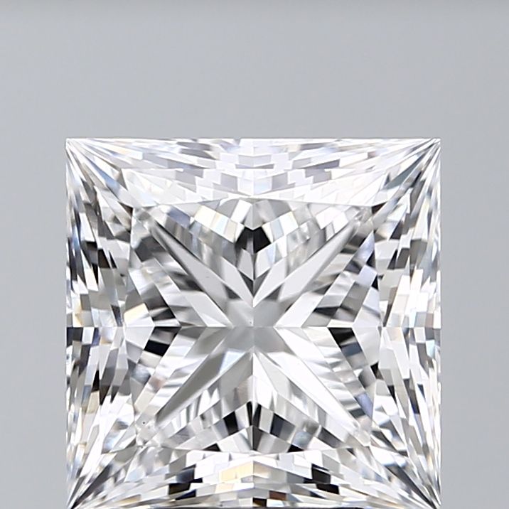 5.08 ct. princess Lab Grown Diamond front image