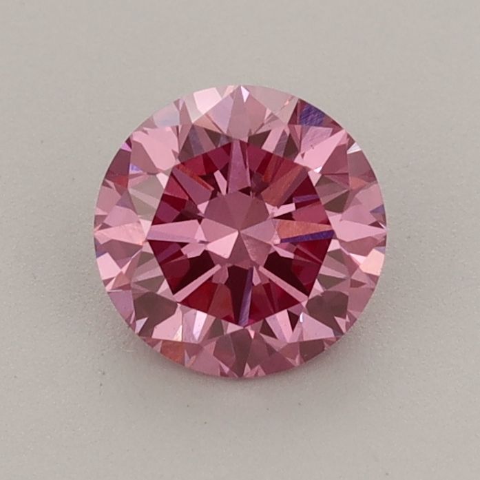 0.79 CT Fancy Vivid Pink ROUND