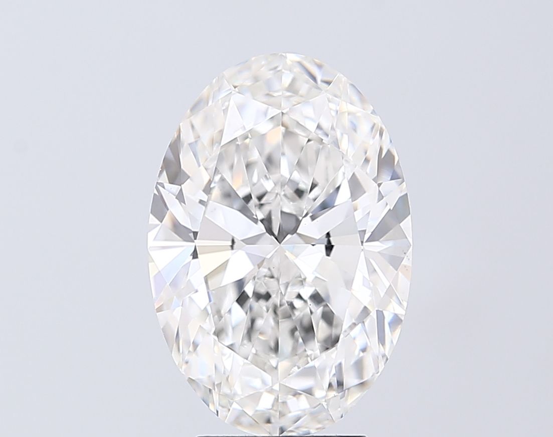 5.03 ct. oval Lab Grown Diamond front image