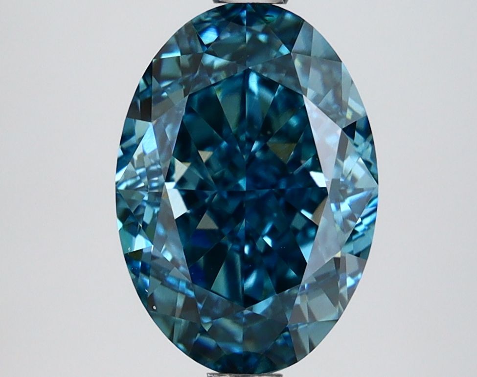 3.03 ct. oval Lab Grown Diamond front image