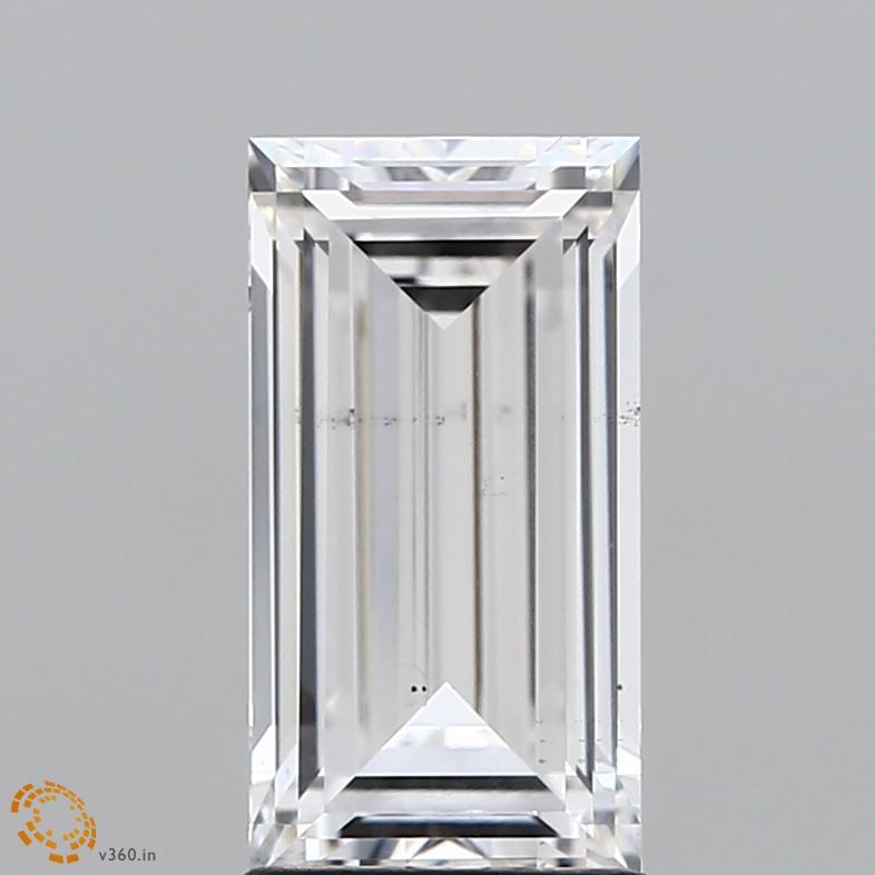 2.28 ct lab-grown Baguette Diamond