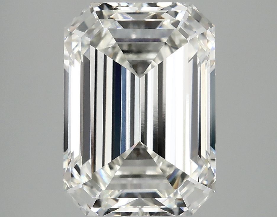 4.09 ct. emerald Lab Grown Diamond front image