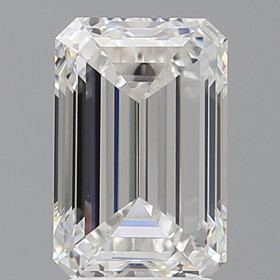 2.57 ct. emerald Lab Grown Diamond front image