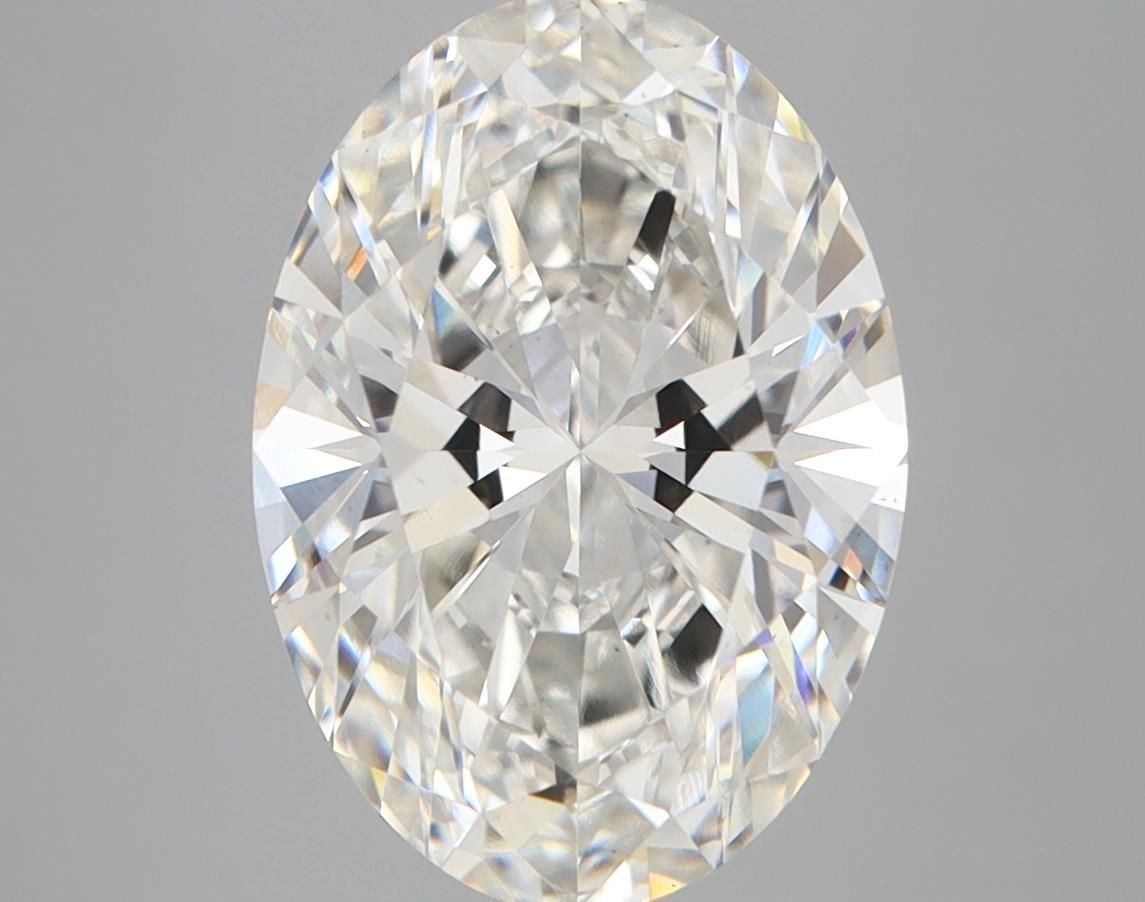 4.10 ct. oval Lab Grown Diamond front image
