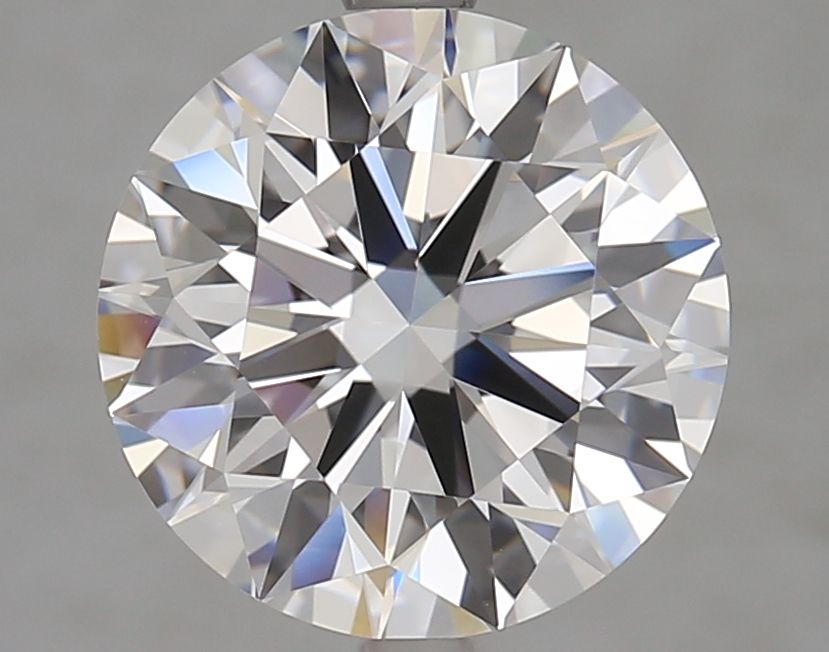 Diamant Rond 4.18 ct - Couleur D - Pureté IF