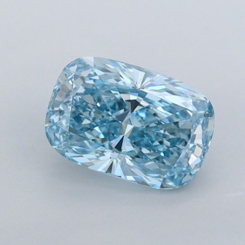 1.01 CT Fancy Vivid Blue CUSHION MODIFIED