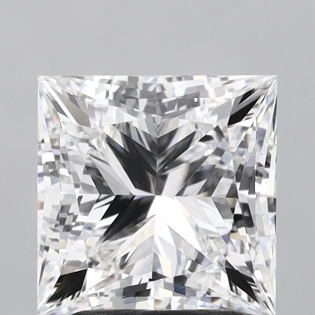2.74 ct. princess Lab Grown Diamond front image