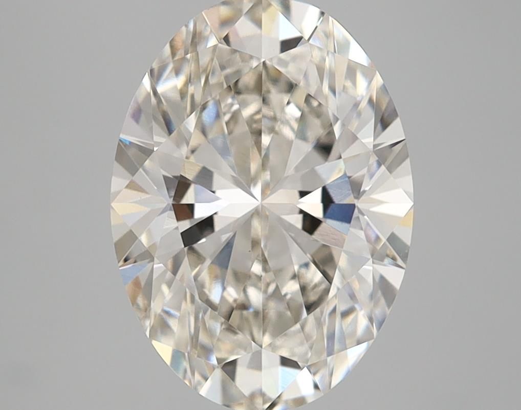 3.04 ct. oval Lab Grown Diamond front image
