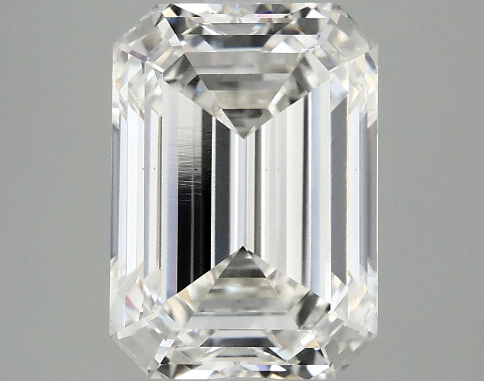 4.10 ct. emerald Lab Grown Diamond front image