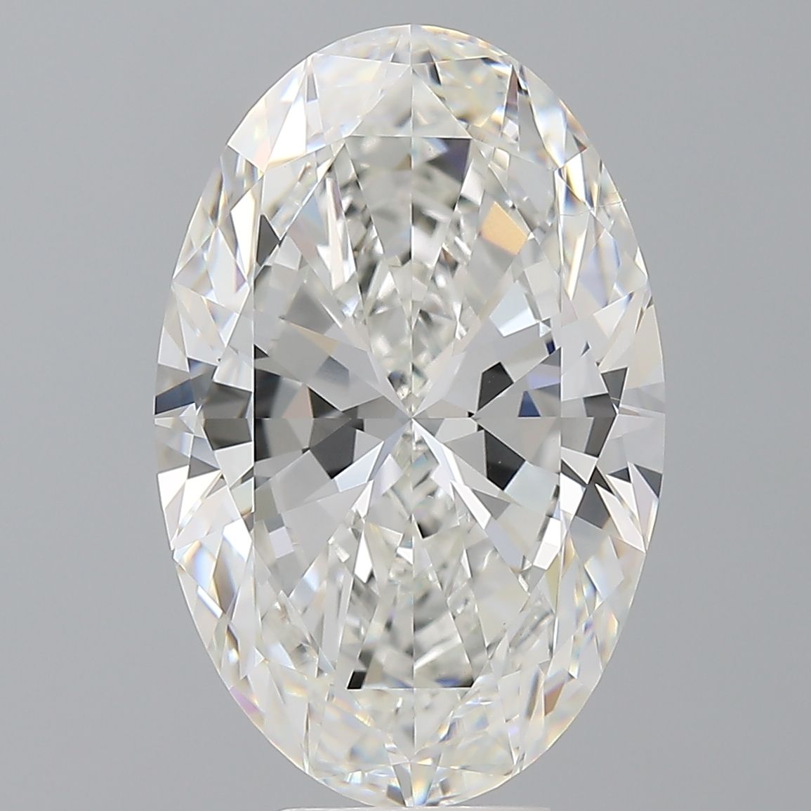 8.07 ct. oval Lab Grown Diamond front image