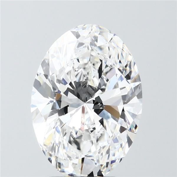4.08 ct. oval Lab Grown Diamond front image