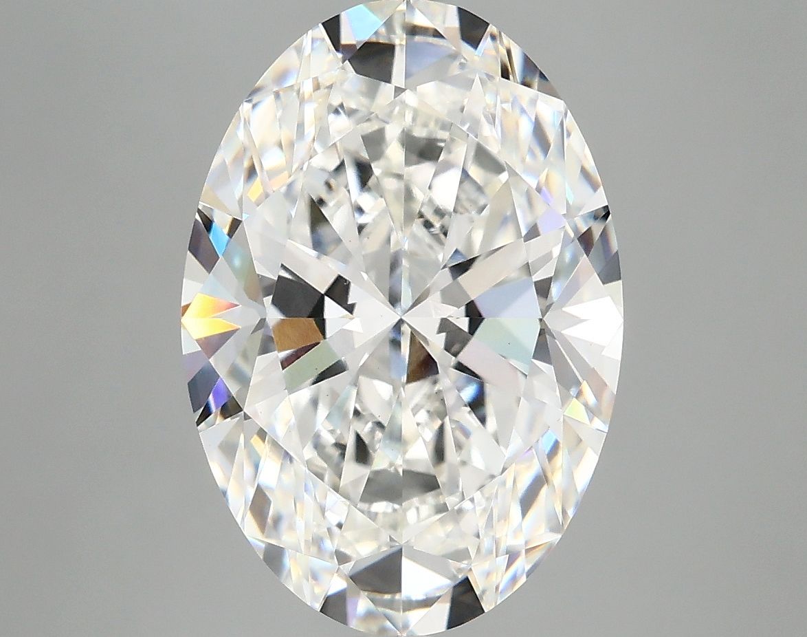 5.03 ct. oval Lab Grown Diamond front image