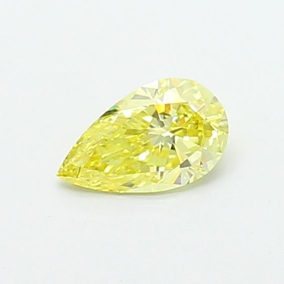 0.54 CT Fancy Intense Yellow PEAR