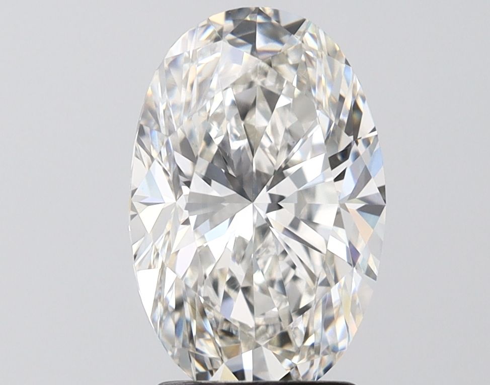 3.02 ct. oval Lab Grown Diamond front image