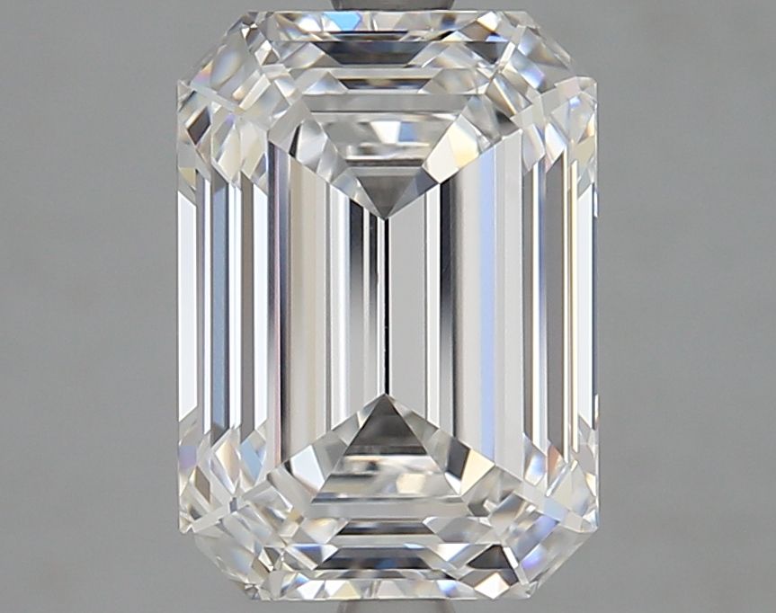 Diamant Émeraude 4.02 ct - Couleur D - Pureté VVS1