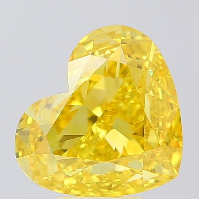 4.43 ct. heart Lab Grown Diamond front image