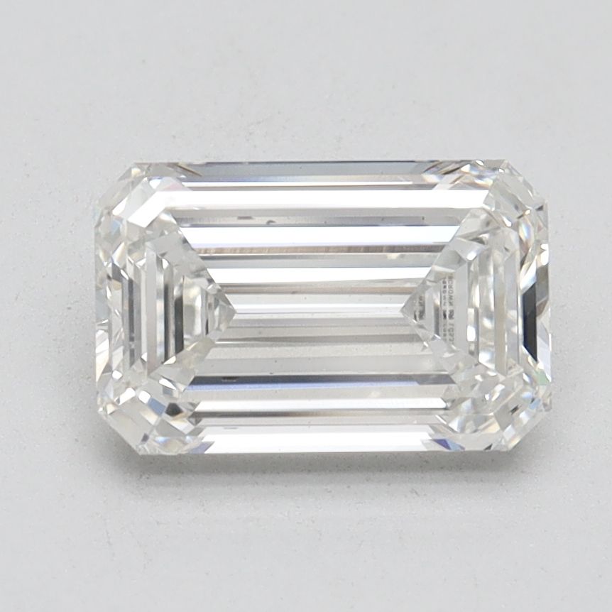 1.70 ct. emerald Lab Grown Diamond front image