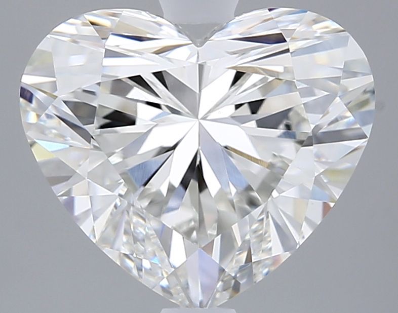 3.03 carat f VVS2 EX Cut IGI heart diamond