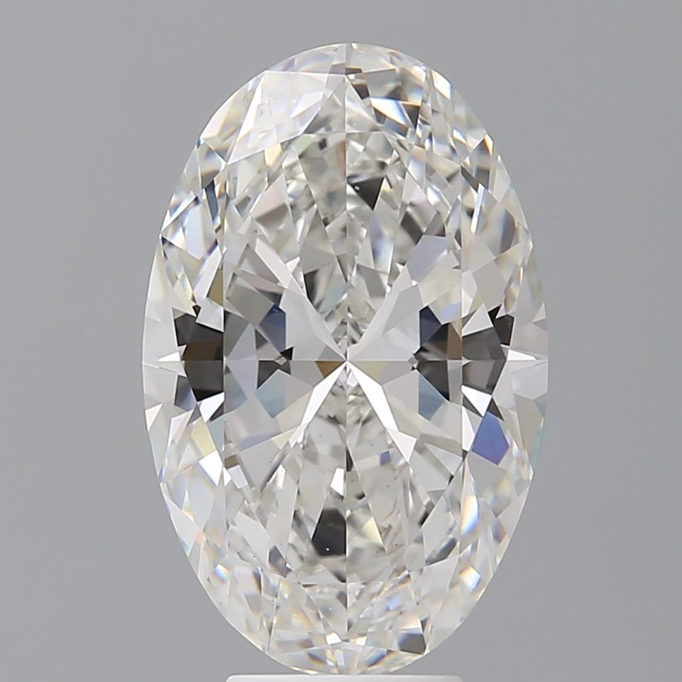 6.54 ct. oval Lab Grown Diamond front image