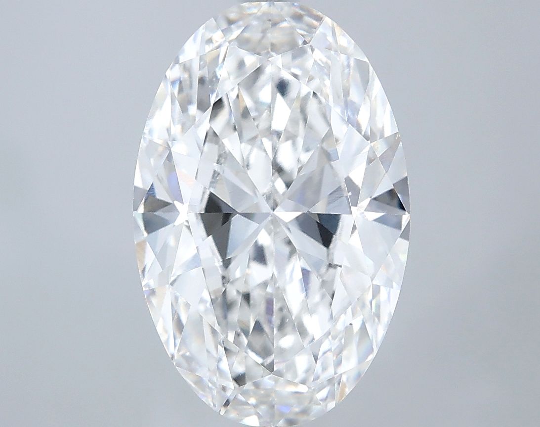 3.72 ct. oval Lab Grown Diamond front image
