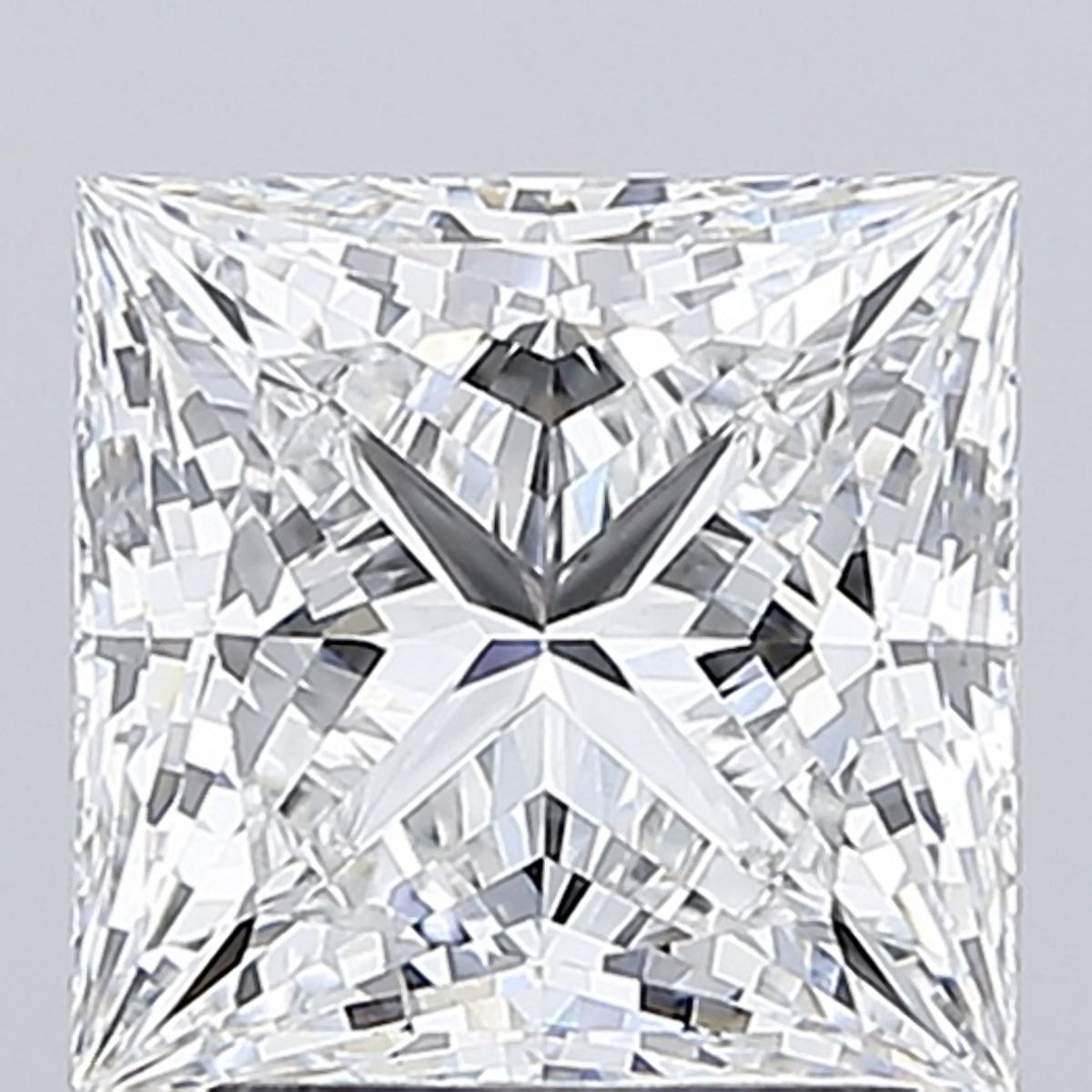 2.75 ct. princess Lab Grown Diamond front image