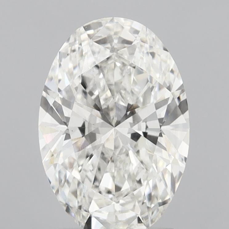 2.57 ct. oval Lab Grown Diamond front image