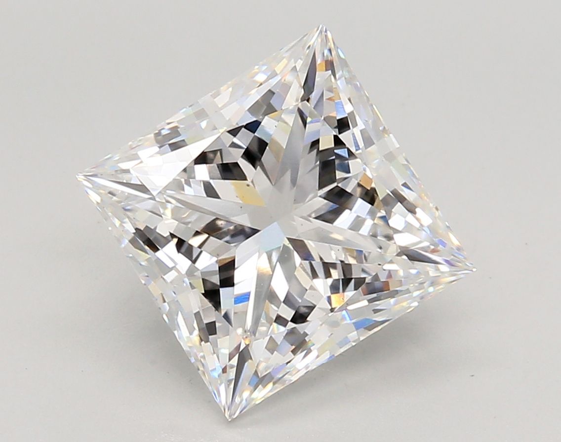 4.58 ct. princess Lab Grown Diamond front image