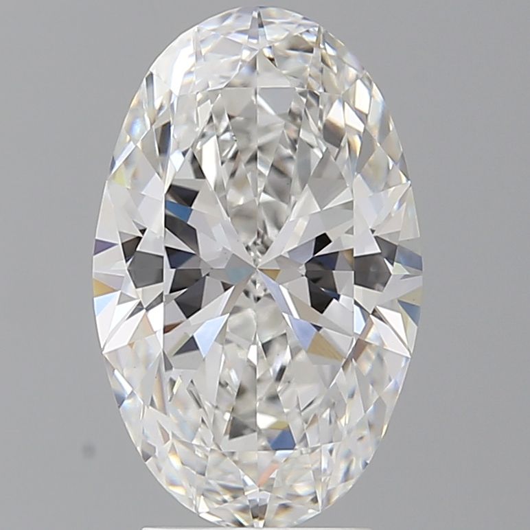 3.60 ct. oval Lab Grown Diamond front image